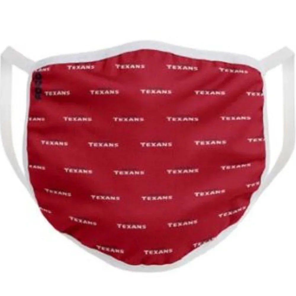 New 2 Pack Of NFL Texans Face Covering